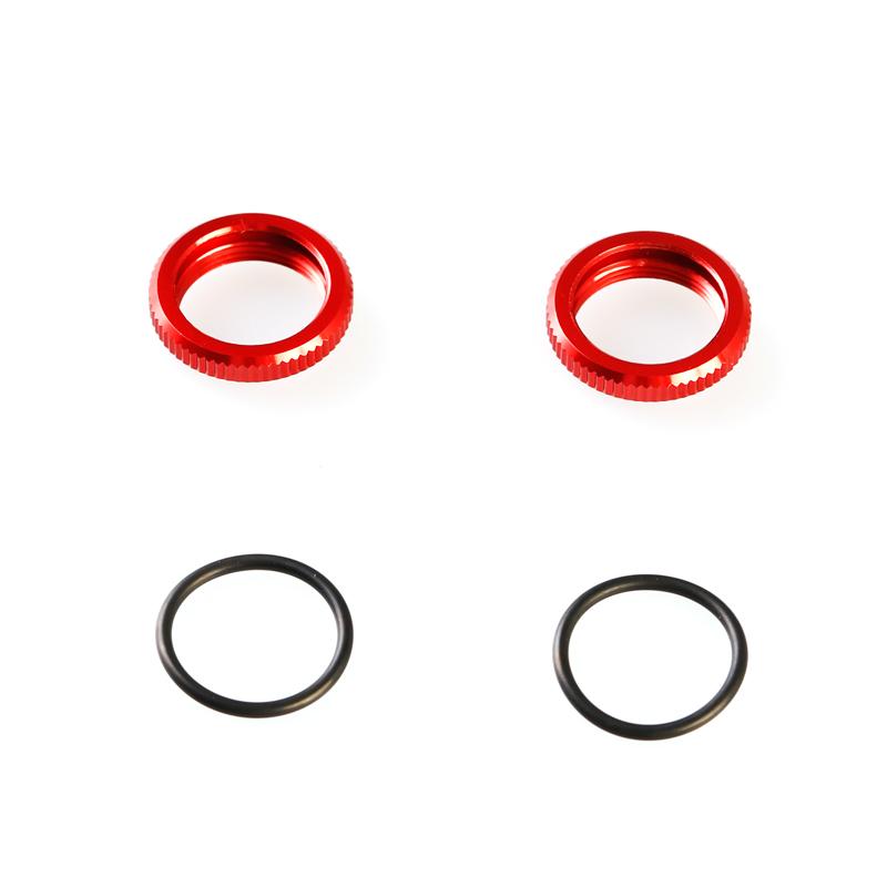 LC Racing C7015 shock adjustable nut aluminum (2pcs)