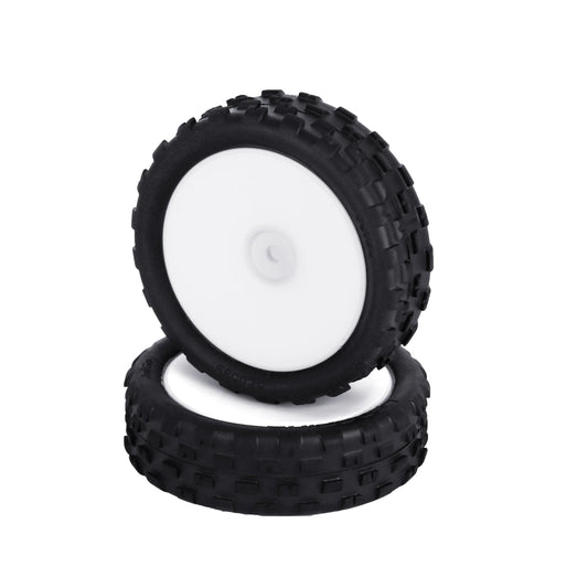 LC Racing L5041 jetgo mini buggy 2WD front tires pre-mounted (2pcs)