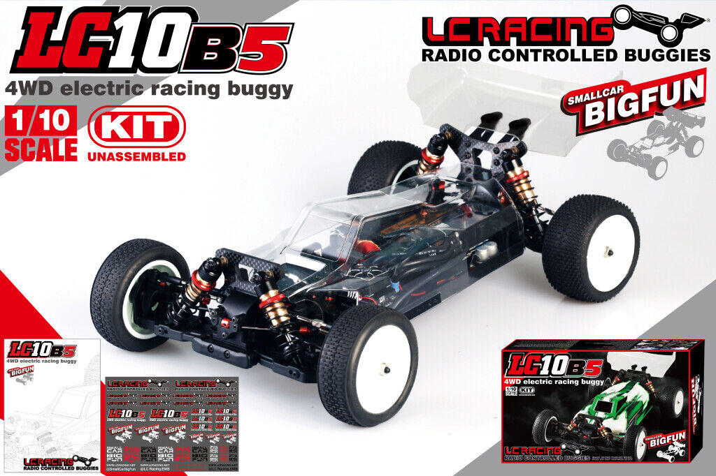 LC Racing Competition Buggy Kit (LC10B5), 1/10 4WD