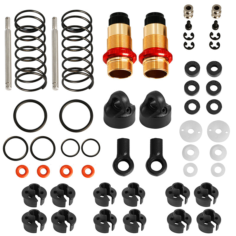 LC Racing C7030 front shock complete set (pcs2)